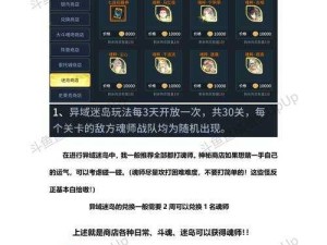 斗罗大陆斗神再临，史莱克商店兑换与资源管理高效策略