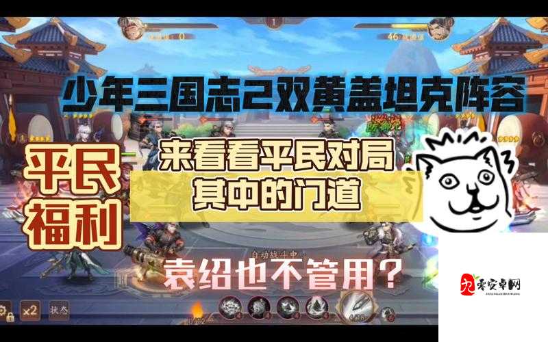 少年三国志2黄盖怎么玩,黄盖培养攻略全解析