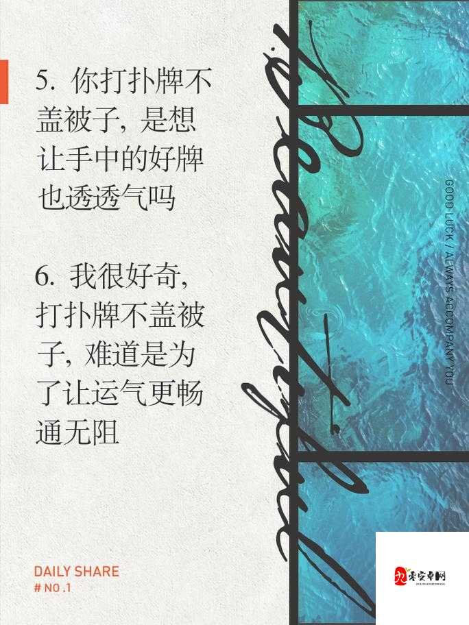 打扑克不盖被子的背后正式宣布推出全新系列-网红主播令人瞩目的创新之举