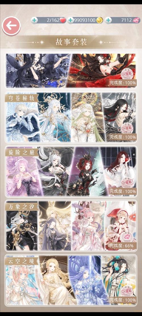 奇迹暖暖2020新年大阁穹苍秘轨套装外观欣赏图,预见未来玩法革命