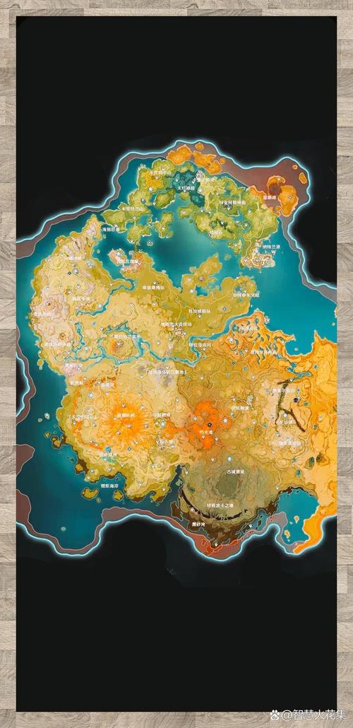 原神超全稀有资源地图!这30个隐藏点位让你效率翻倍!
